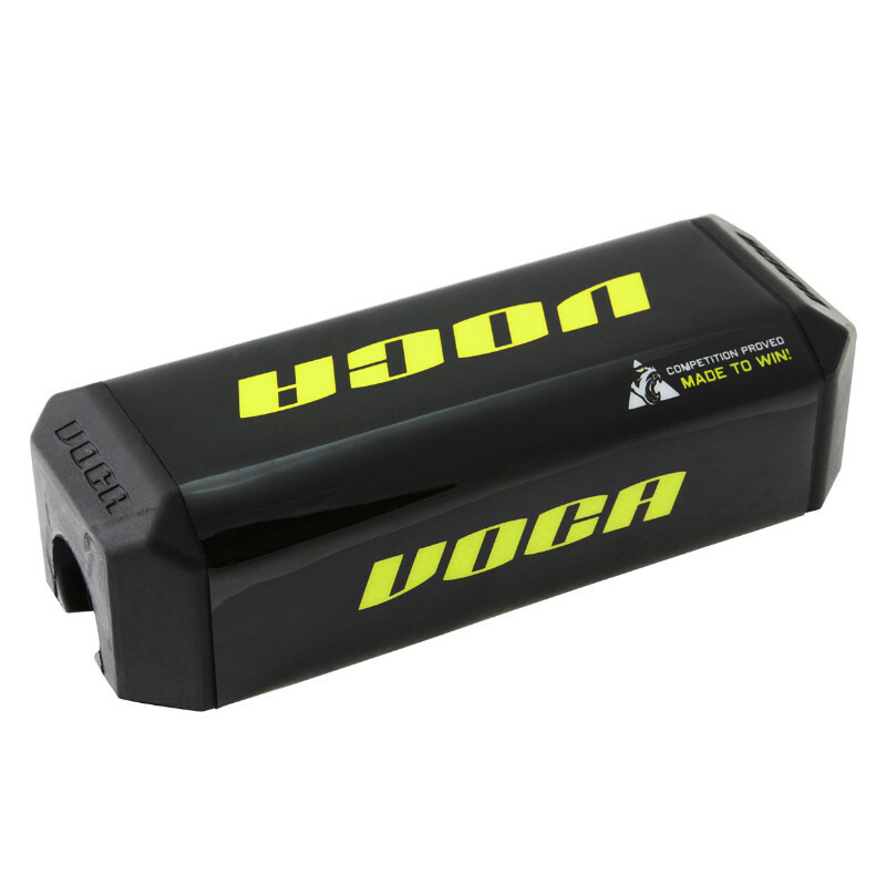 Mousse de guidon Voca Racing MOTO CROSS HB28 JAUNE SANS BARRE